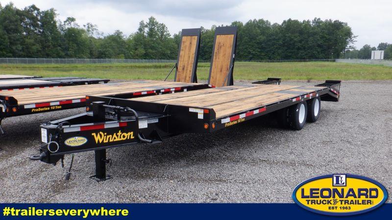 2022 NEW 8X25 WINSTON DECK OVER 10 TON TAG EQUIPMENT TRAILER 2022 NEW 8X25 WINSTON DECK OVER 10 TON TAG EQUIPMENT TRAILER