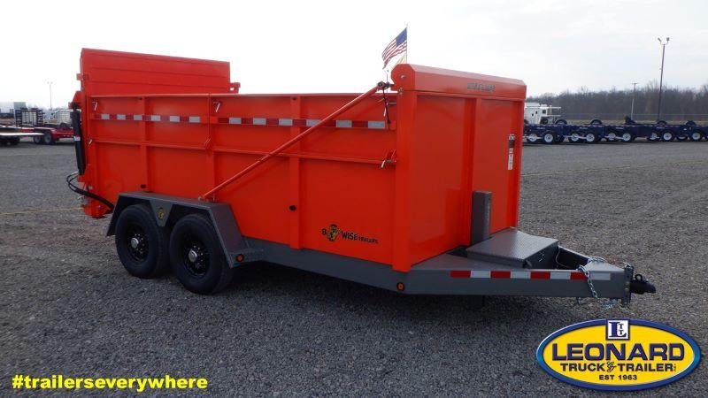 2021 14' BWISE BUMPER PULL DUMP TRAILER 2021 14' BWISE BUMPER PULL DUMP TRAILER