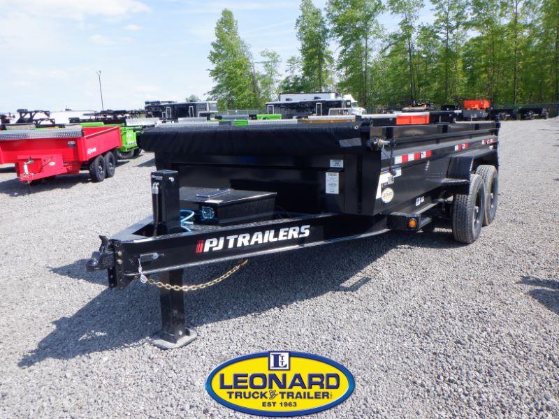 2023 New 14' PJ DL142 Bumper Pull Low Pro Dump Trailer 2023 New 14' PJ DL142 Bumper Pull Low Pro Dump Trailer