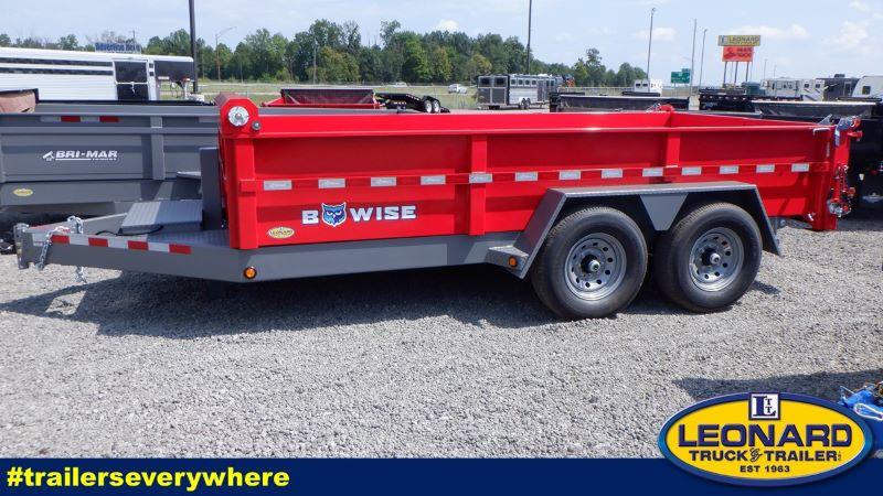 2022 14' BWISE BUMPER PULL LOW PROFILE DUMP TRAILER 2022 14' BWISE BUMPER PULL LOW PROFILE DUMP TRAILER