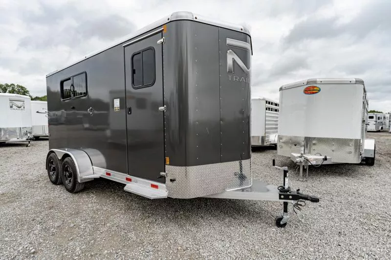 2025 Bar-M Trailers SS730 HS Horse Trailer