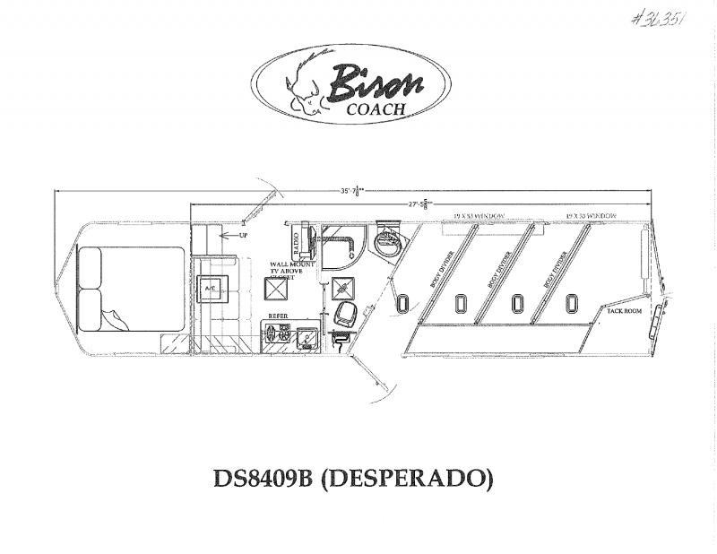 2022 4 HORSE BISON GOOSENECK WITH LIVING QUARTERS HORSE TRAILER 2022 4 HORSE BISON GOOSENECK WITH LIVING QUARTERS HORSE TRAILER