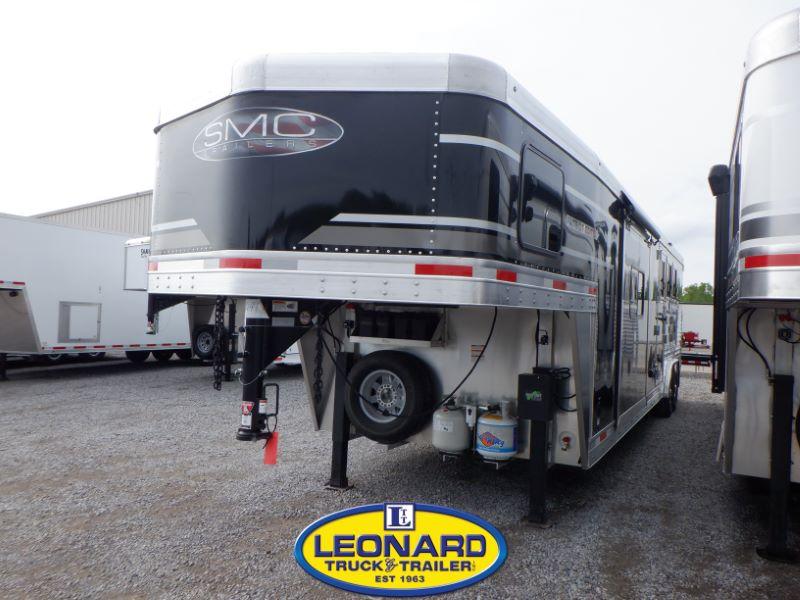 2023 New 3 Horse SMC SP8313SSR Gooseneck With 13' Living Quarters Horse Trailer 2023 New 3 Horse SMC SP8313SSR Gooseneck With 13' Living Quarters Horse Trailer