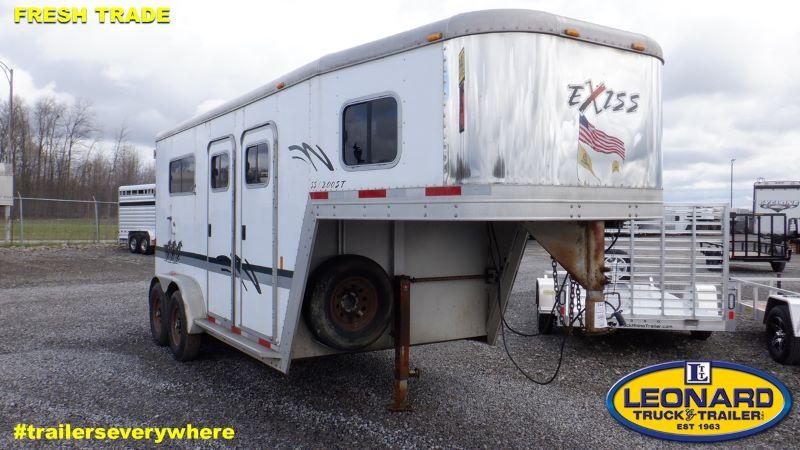 2005 2 HORSE EXISS GOOSENECK HORSE TRAILER 2005 2 HORSE EXISS GOOSENECK HORSE TRAILER