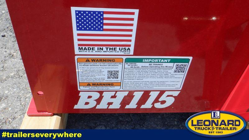 2021 5' BUSH HOG SINGLE-SPINDLE CUTTER 2021 5' BUSH HOG SINGLE-SPINDLE CUTTER