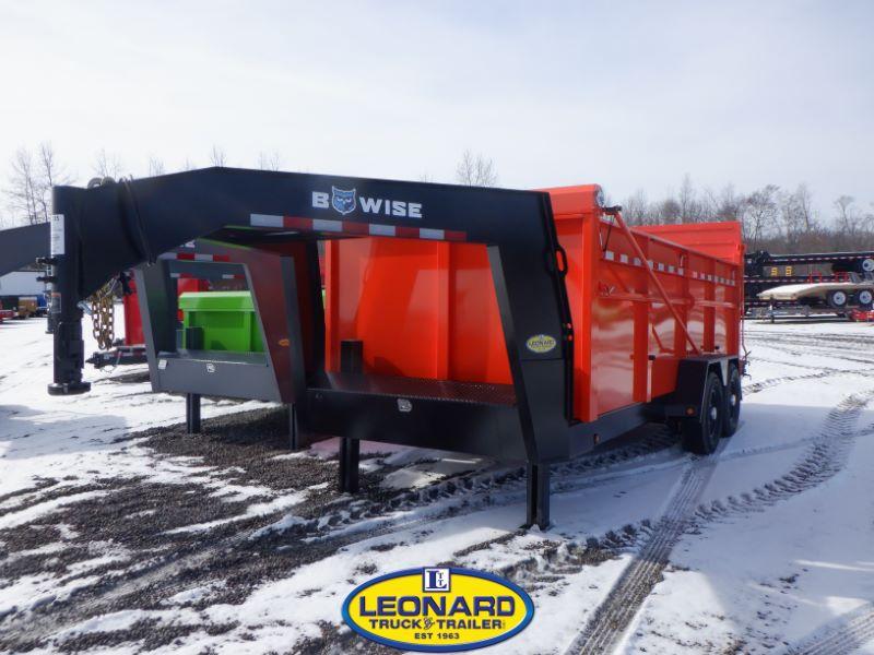 2022 New 16' Bwise DUG16-16 Gooseneck Ultimate Low Profile Dump Trailer 2022 New 16' Bwise DUG16-16 Gooseneck Ultimate Low Profile Dump Trailer