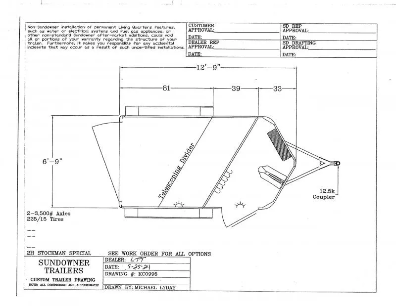new Horse Trailers Sundowner Trailers  for sale, in North Jackson, OH Thumbnail 18