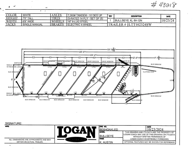 new Horse Trailers Logan Coach  for sale, in North Jackson, OH Thumbnail 20