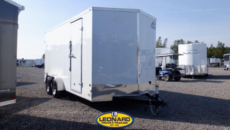 2022 7X16 AMERICAN HAULER BUMPER PULL ENCLOSED CARGO TRAILER 2022 7X16 AMERICAN HAULER BUMPER PULL ENCLOSED CARGO TRAILER