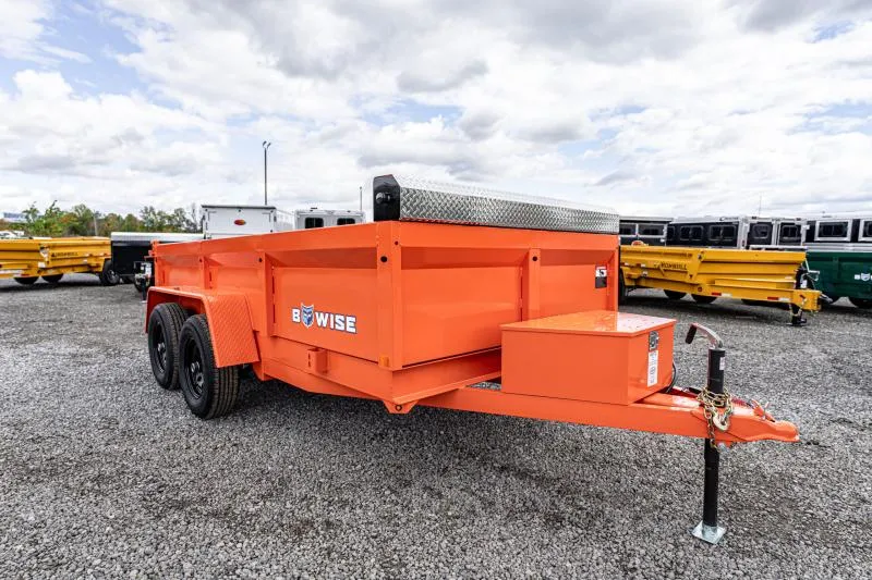 2026 BWISE DT612LP-LE-10-A BRI-MAR Dump Trailer