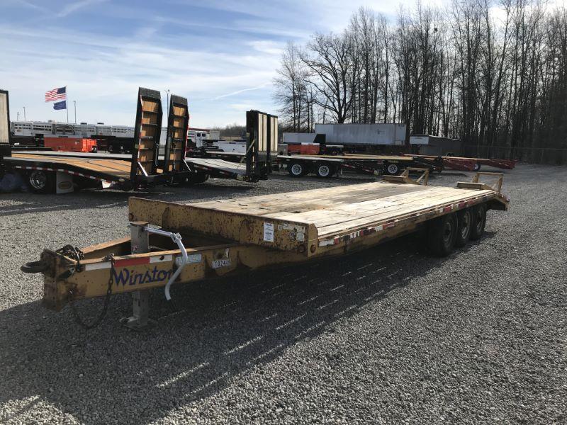2008 24' WINSTON TAG DECK OVER EQUIPMENT TRAILER 2008 24' WINSTON TAG DECK OVER EQUIPMENT TRAILER