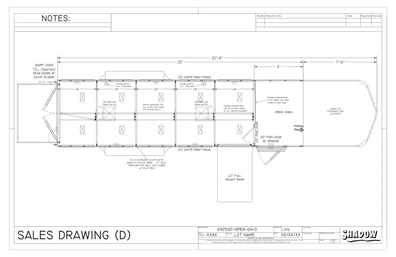 new Stock / Stock Combo Trailers Shadow Trailers  for sale, in North Jackson, OH Thumbnail 22