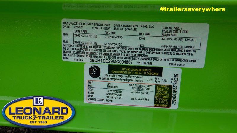 2021 18' BRI-MAR BUMPER PULL EQUIPMENT TRAIELR 2021 18' BRI-MAR BUMPER PULL EQUIPMENT TRAIELR