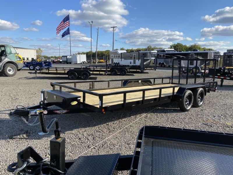 2021 20' H&H BUMPER PULL OPEN UTILITY TRAILER 2021 20' H&H BUMPER PULL OPEN UTILITY TRAILER