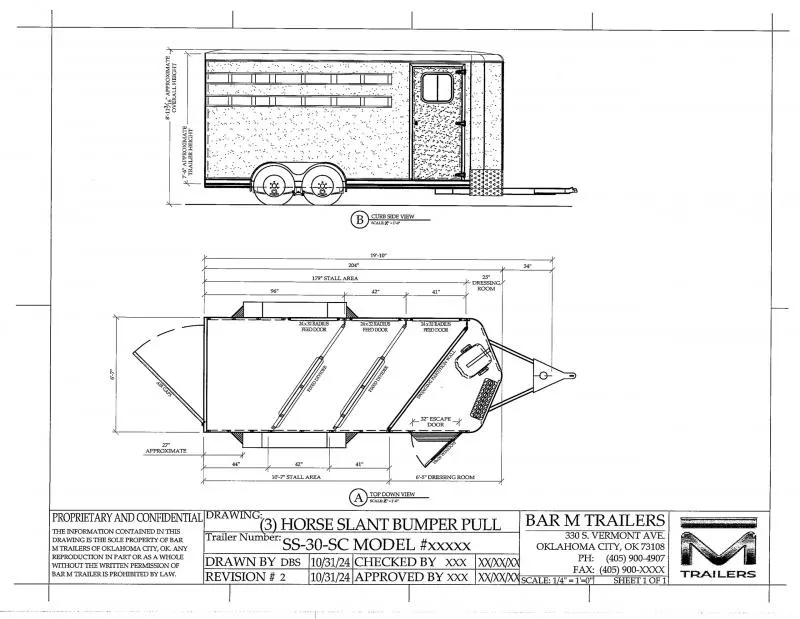 new Horse Trailers Bar-M Trailers  for sale, in North Jackson, OH Thumbnail 19