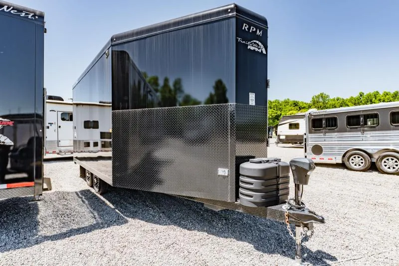 2026 Trails West Manufacturing RPM 20' BP Snowmobile Trailer