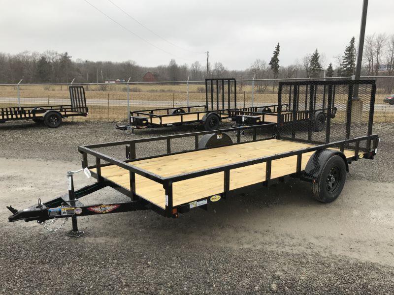 2021 14' H&H BUMPER PULL UTILITY TRAILER 2021 14' H&H BUMPER PULL UTILITY TRAILER
