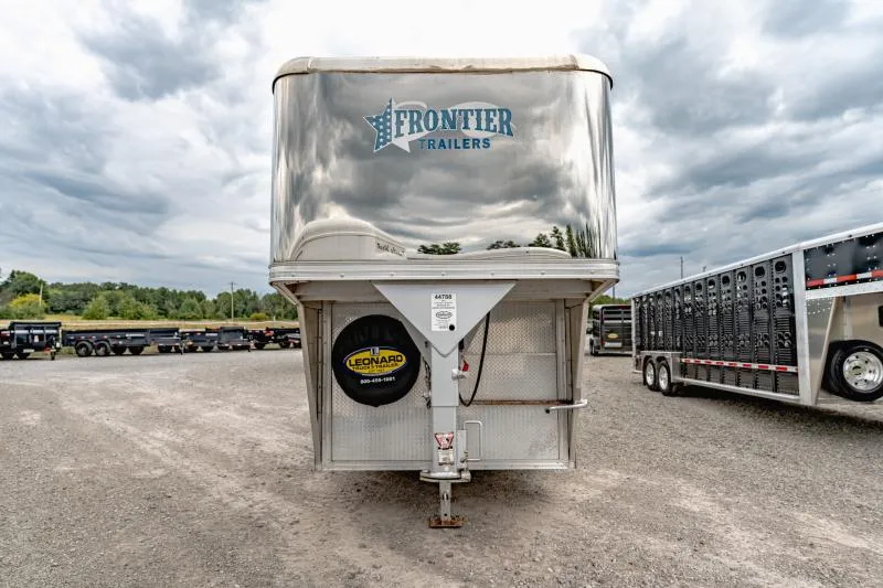 used Horse Trailers Frontier Trailers  for sale, in North Jackson, OH Thumbnail 3