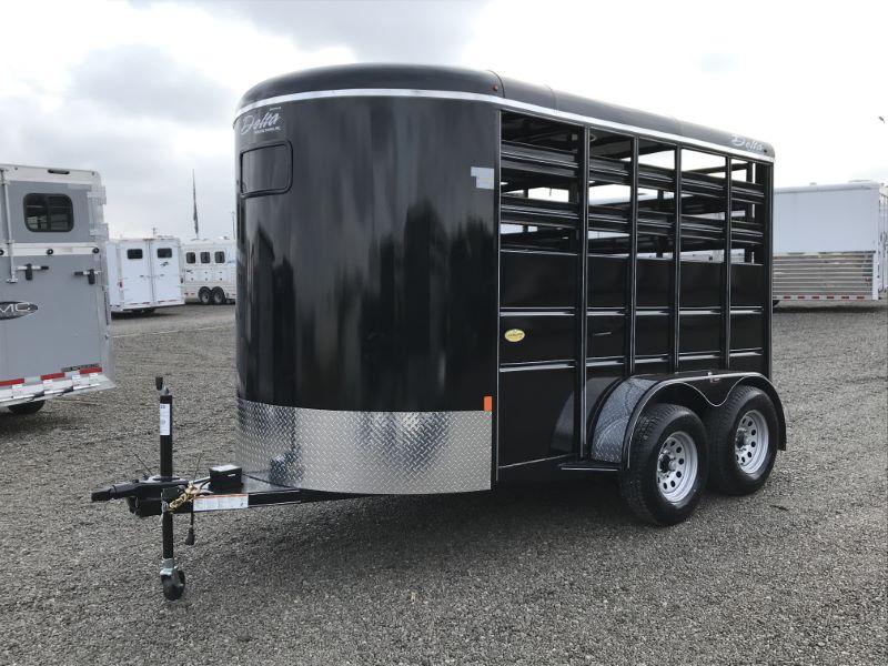2021 12' DELTA BUMPER PULL STOCK TRAILER 2021 12' DELTA BUMPER PULL STOCK TRAILER