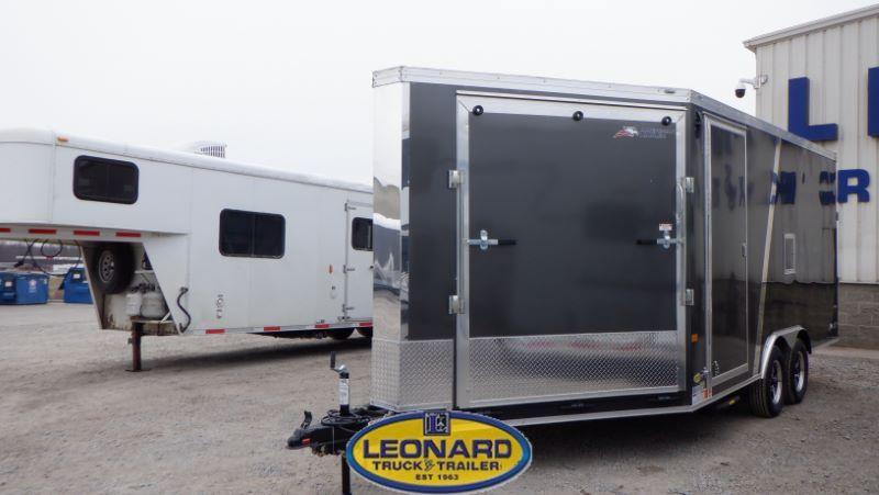 2022 New 22' American Hauler SHMS8522TA3 Sport Hawk Bumper Pull Enclosed Atv/Sled Trailer 2022 New 22' American Hauler SHMS8522TA3 Sport Hawk Bumper Pull Enclosed Atv/Sled Trailer
