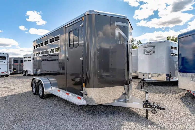 2026 Bar-M Trailers SS-30-STK Horse Trailer