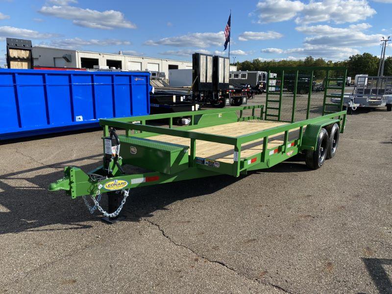 2021 18' H&H BUMPER PULL OPEN UTILITY TRAILER 2021 18' H&H BUMPER PULL OPEN UTILITY TRAILER