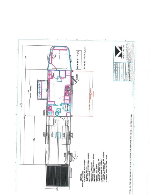 2026 Merhow Trailers 8M1539 Toy Hauler