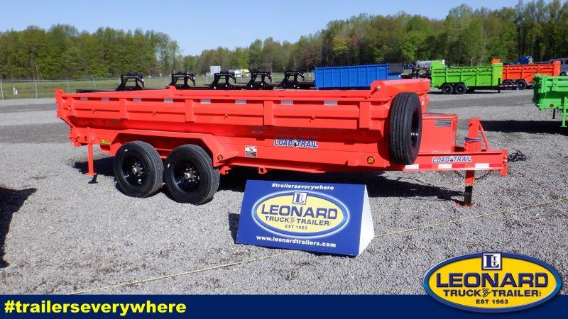 2021 16' LOAD TRAIL BUMPER PULL DUMP TRAILER 2021 16' LOAD TRAIL BUMPER PULL DUMP TRAILER