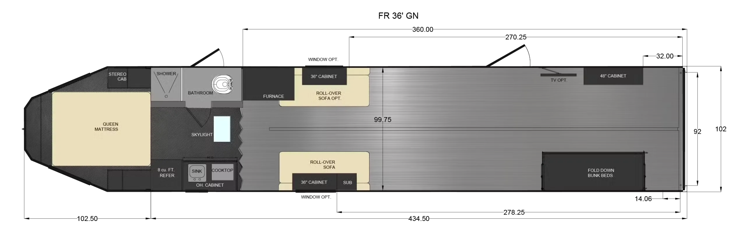 new Toy Haulers Trails West Manufacturing  for sale, in North Jackson, OH Thumbnail 2