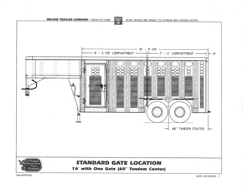 new Stock / Stock Combo Trailers Wilson Trailer Company  for sale, in North Jackson, OH Thumbnail 17
