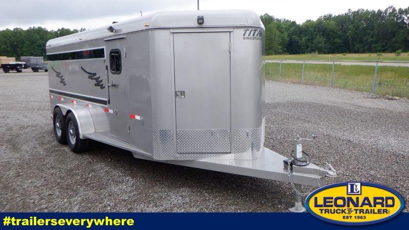 2020 20' TITAN BUMPER PULL STOCK COMBO TRAILER 2020 20' TITAN BUMPER PULL STOCK COMBO TRAILER