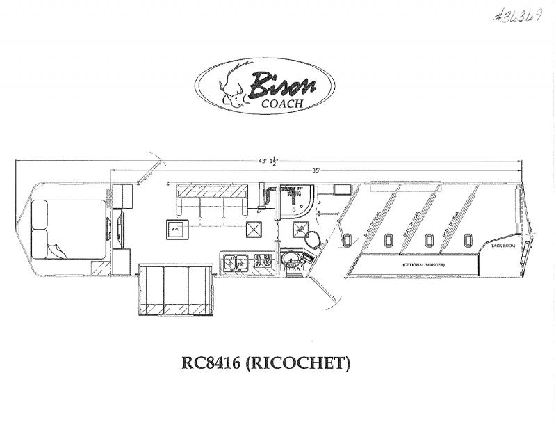 2022 4 HORSE BISON GOOSENECK W/LIVING QUARTERS HORSE TRAILER 2022 4 HORSE BISON GOOSENECK W/LIVING QUARTERS HORSE TRAILER