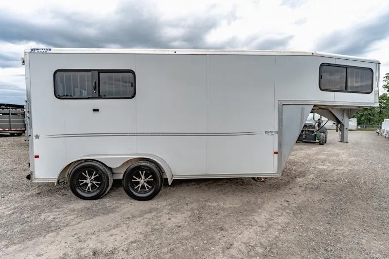 used Horse Trailers Frontier Trailers  for sale, in North Jackson, OH Thumbnail 5