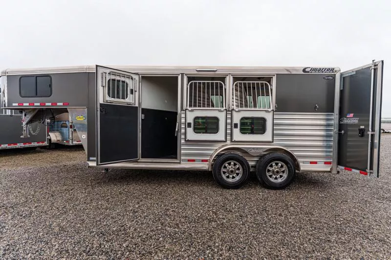 used Horse Trailers Cimarron Trailers  for sale, in North Jackson, OH Thumbnail 15