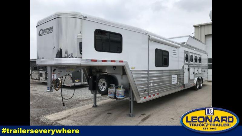 2021 4 HORSE CIMARRON GOOSENECK WITH LIVING QUARTERS HORSE TRAILER 2021 4 HORSE CIMARRON GOOSENECK WITH LIVING QUARTERS HORSE TRAILER