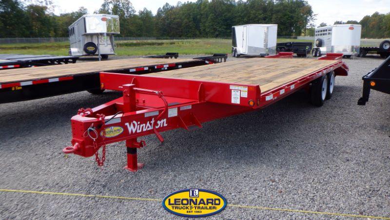 2022 8X25 WINSTON BUMPER PULL EQUIPMENT TRAILER 2022 8X25 WINSTON BUMPER PULL EQUIPMENT TRAILER