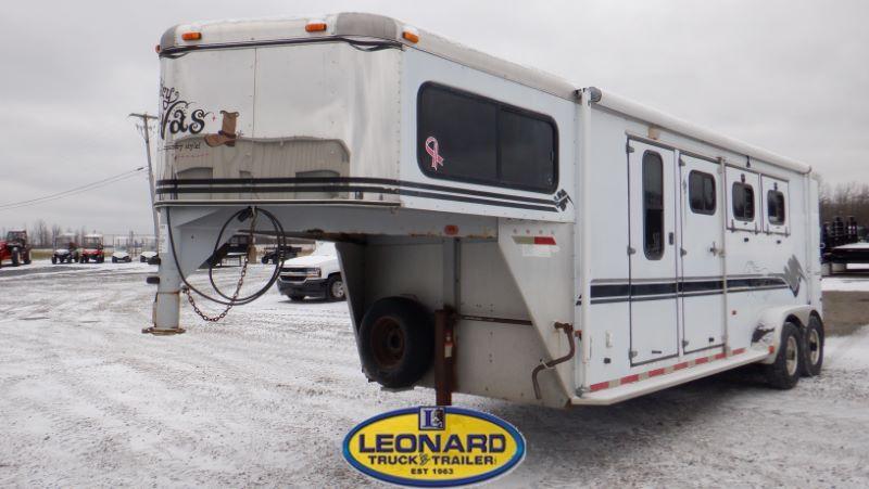 Used 1999 3 Horse Sundowner SS306 Gooseneck Horse Trailer Used 1999 3 Horse Sundowner SS306 Gooseneck Horse Trailer