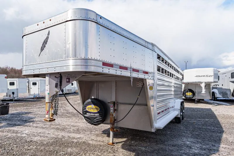 used Stock / Stock Combo Trailers Featherlite  for sale, in North Jackson, OH Thumbnail 2
