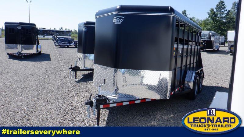 2023 New 16' VALLEY 26816HD Bumper Pull Stock Trailer 2023 New 16' VALLEY 26816HD Bumper Pull Stock Trailer