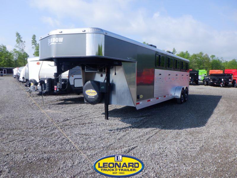 2022 New 25' Shadow 69250STK-10 Pen Gooseneck Stock Trailer 2022 New 25' Shadow 69250STK-10 Pen Gooseneck Stock Trailer