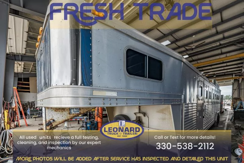 2001 Elite Trailers 7H GN Horse Trailer