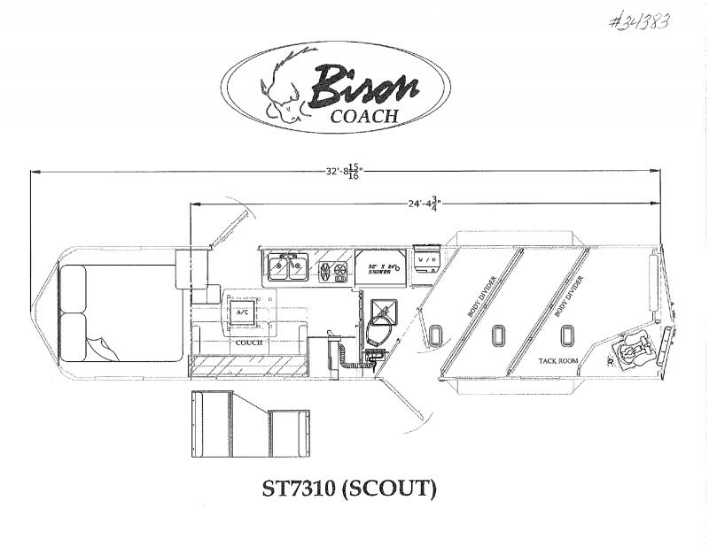 2022 3 HORSE BISON SCOUT GOOSENECK WITH LIVING QUARTERS HORSE TRAILER 2022 3 HORSE BISON SCOUT GOOSENECK WITH LIVING QUARTERS HORSE TRAILER