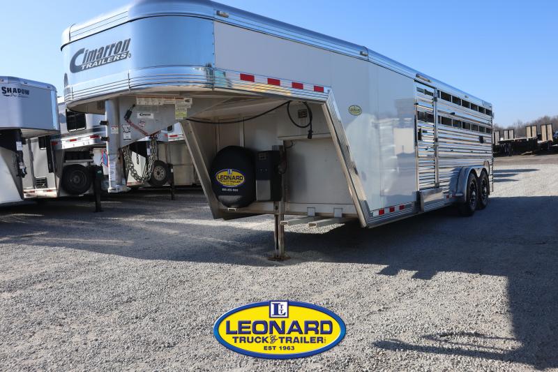 2014 Cimarron Trailers 8 PEN GN Stock / Stock Combo Trailer 2014 Cimarron Trailers 8 PEN GN Stock / Stock Combo Trailer
