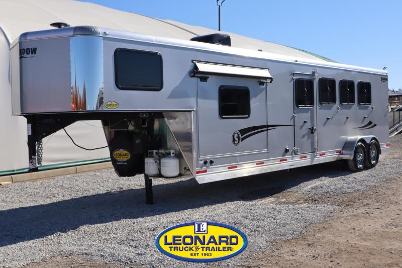 2023 Shadow Trailers 69286S4SLGNE10'6LQ Horse Trailer Horse