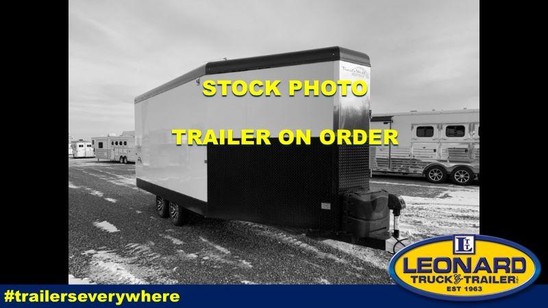 2021 8.5 X 20 TRAILS WEST BUMPER PULL SNOWMOBILE TRAILER 2021 8.5 X 20 TRAILS WEST BUMPER PULL SNOWMOBILE TRAILER