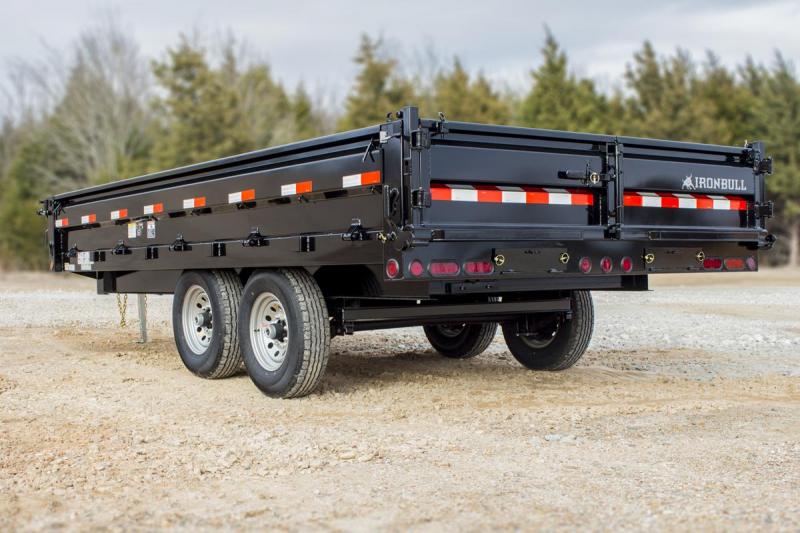 2022 Iron Bull DTB 60 X 10 23500LB AXLES SIDE MOUNT RAMPS, DUAL 6" I