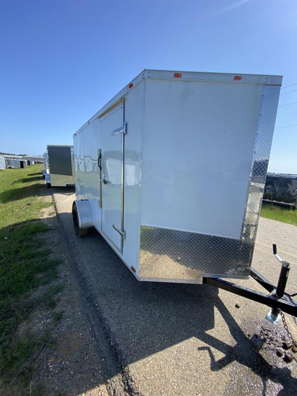 2023 Luxe 6X12 SINGLE AXLE BLACK POLYCORE Cargo / Enclosed Trailer