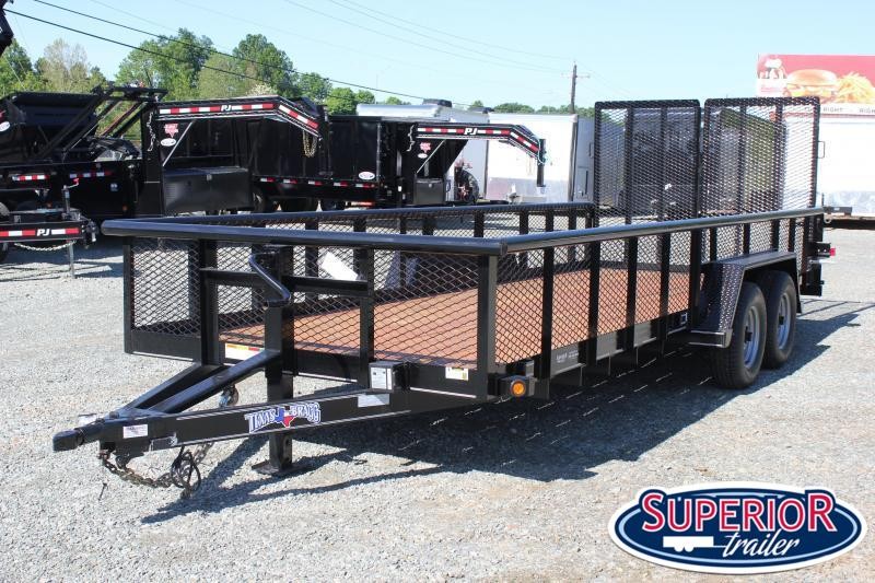 2019 Texas Bragg 20BP 10K w/ 2' Expanded Sides & Split Gate 2019 Texas Bragg 20BP 10K w/ 2' Expanded Sides & Split Gate