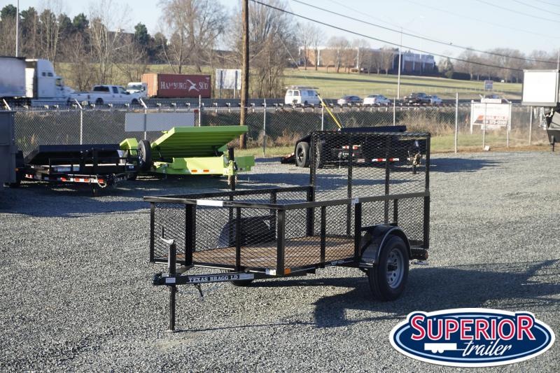 2021 Texas Bragg 5x10LD w/ 2ft Expanded Sides & Gate 2021 Texas Bragg 5x10LD w/ 2ft Expanded Sides & Gate