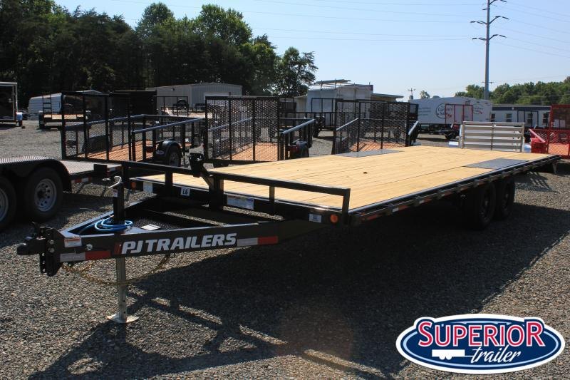 2023 PJ Trailers 20 L6 10K Deckover w/ Slide In Ramps 2023 PJ Trailers 20 L6 10K Deckover w/ Slide In Ramps